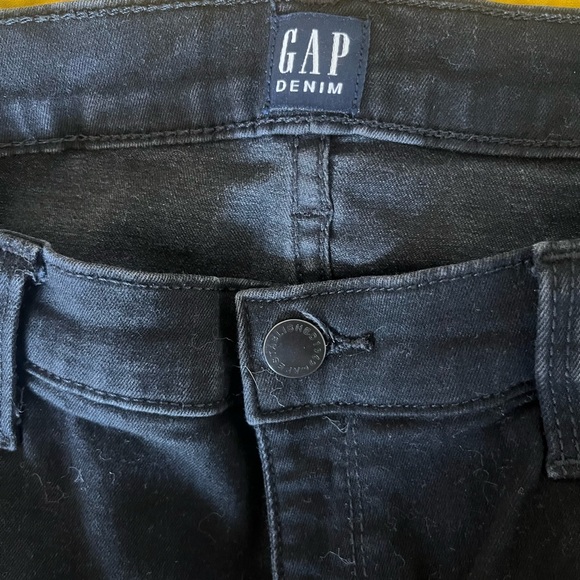 GAP JEANS 32 regular true skinny black - Picture 6 of 7